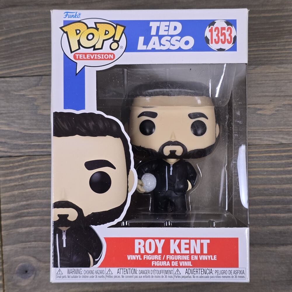 Funko Pop! Vinyl: Roy Kent #1353 - Box Has Minor Flaws - See ALL Pictures